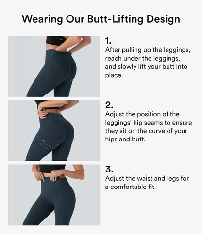 Halora UltraSculpt™ SoCinched High-Waist Tummy Control Butt-Lifting Leggings with Pockets
